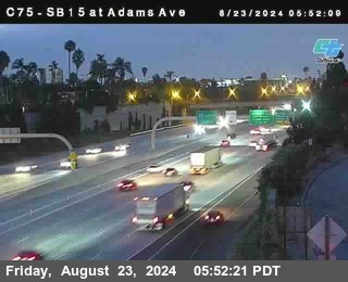 SB 15 at Adams Ave (On Ramp)