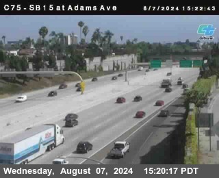 SB 15 at Adams Ave (On Ramp)