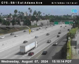 SB 15 at Adams Ave (On Ramp)