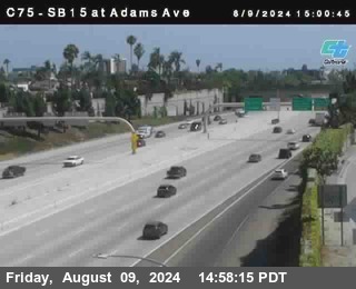 SB 15 at Adams Ave (On Ramp)