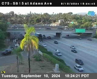 SB 15 at Adams Ave (On Ramp)