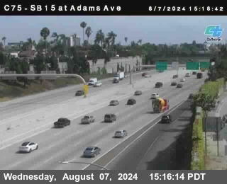 SB 15 at Adams Ave (On Ramp)