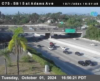 SB 15 at Adams Ave (On Ramp)