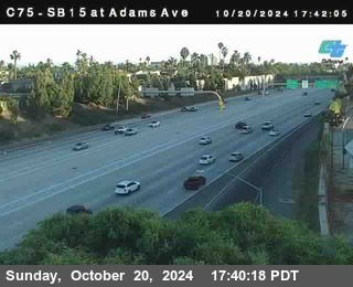 SB 15 at Adams Ave (On Ramp)