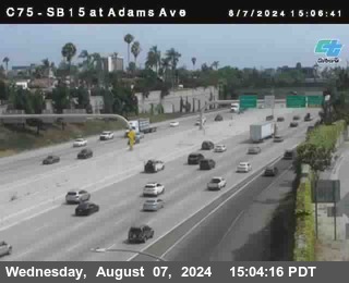 SB 15 at Adams Ave (On Ramp)