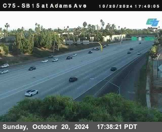 SB 15 at Adams Ave (On Ramp)