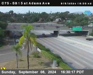 SB 15 at Adams Ave (On Ramp)