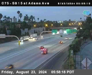 SB 15 at Adams Ave (On Ramp)