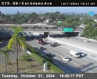 SB 15 at Adams Ave (On Ramp)