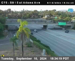 SB 15 at Adams Ave (On Ramp)