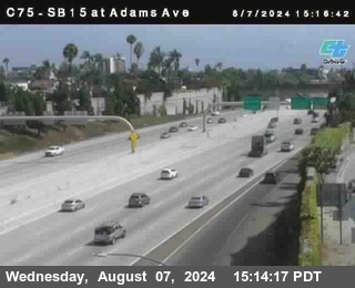 SB 15 at Adams Ave (On Ramp)