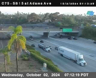 SB 15 at Adams Ave (On Ramp)