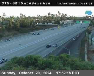 SB 15 at Adams Ave (On Ramp)