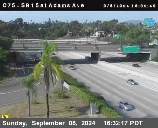 SB 15 at Adams Ave (On Ramp)