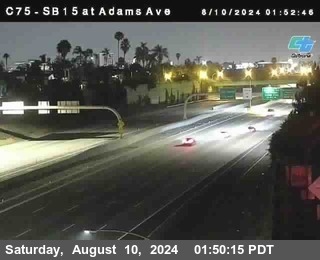 SB 15 at Adams Ave (On Ramp)