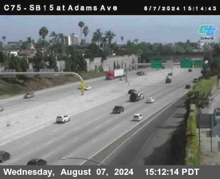 SB 15 at Adams Ave (On Ramp)