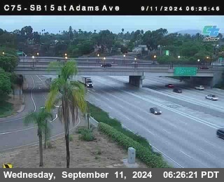 SB 15 at Adams Ave (On Ramp)