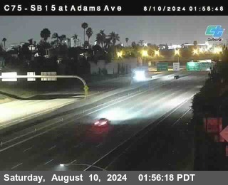 SB 15 at Adams Ave (On Ramp)