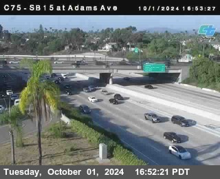 SB 15 at Adams Ave (On Ramp)