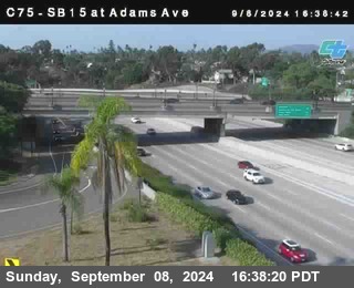 SB 15 at Adams Ave (On Ramp)