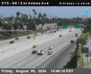 SB 15 at Adams Ave (On Ramp)