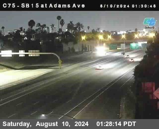 SB 15 at Adams Ave (On Ramp)