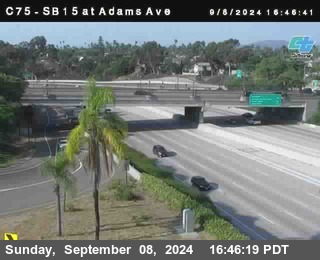 SB 15 at Adams Ave (On Ramp)