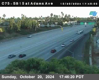 SB 15 at Adams Ave (On Ramp)