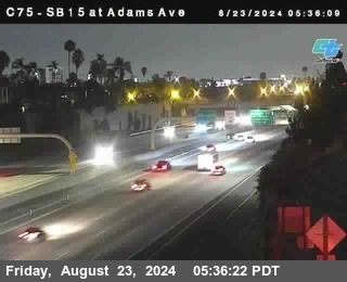 SB 15 at Adams Ave (On Ramp)