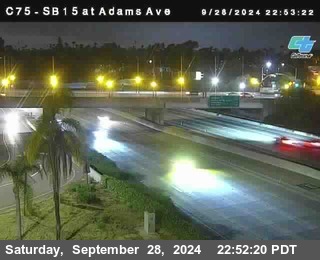 SB 15 at Adams Ave (On Ramp)