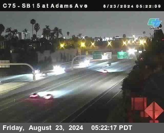 SB 15 at Adams Ave (On Ramp)