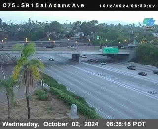 SB 15 at Adams Ave (On Ramp)