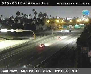 SB 15 at Adams Ave (On Ramp)