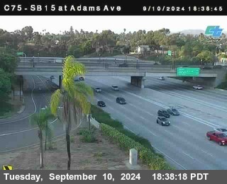 SB 15 at Adams Ave (On Ramp)