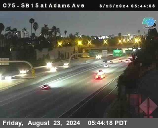 SB 15 at Adams Ave (On Ramp)