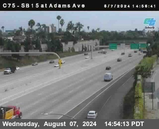 SB 15 at Adams Ave (On Ramp)