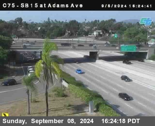 SB 15 at Adams Ave (On Ramp)