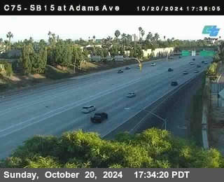 SB 15 at Adams Ave (On Ramp)