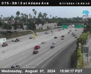 SB 15 at Adams Ave (On Ramp)