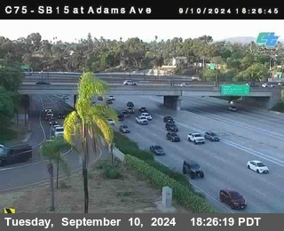 SB 15 at Adams Ave (On Ramp)