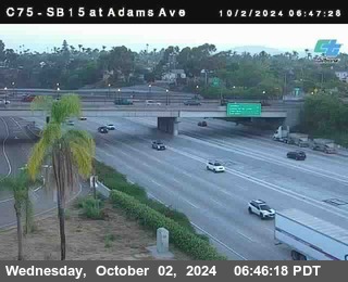 SB 15 at Adams Ave (On Ramp)