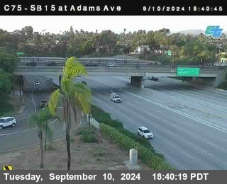 SB 15 at Adams Ave (On Ramp)