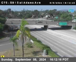 SB 15 at Adams Ave (On Ramp)