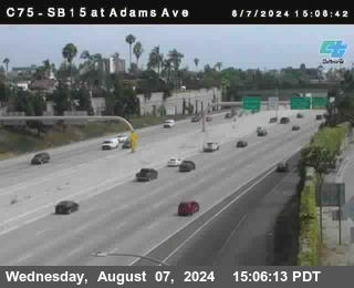 SB 15 at Adams Ave (On Ramp)