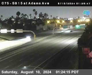 SB 15 at Adams Ave (On Ramp)