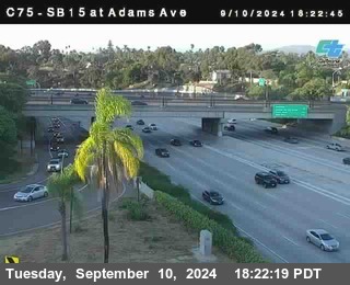 SB 15 at Adams Ave (On Ramp)