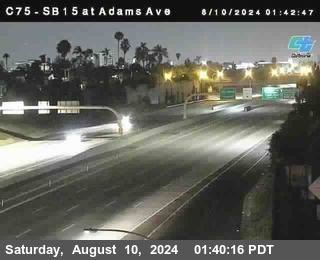 SB 15 at Adams Ave (On Ramp)