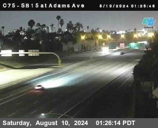 SB 15 at Adams Ave (On Ramp)