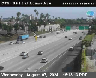 SB 15 at Adams Ave (On Ramp)