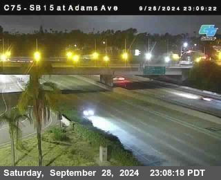 SB 15 at Adams Ave (On Ramp)